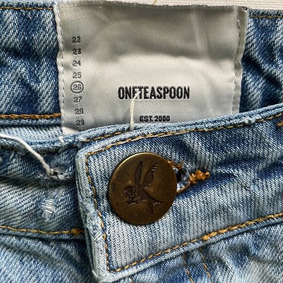 One Teaspoon Trucker Jeans Size 26 - Picture 5 of 13